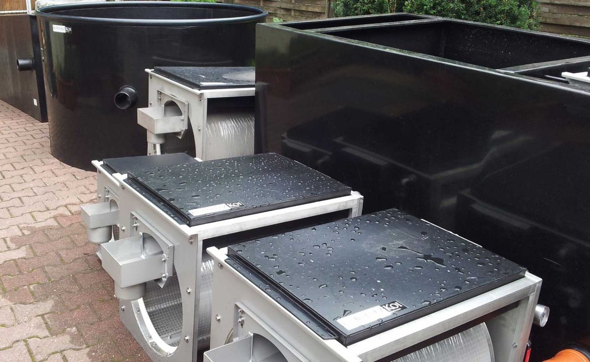 KSF Filter, VA- Einhängefilter Lavair und Hälterungsbecken