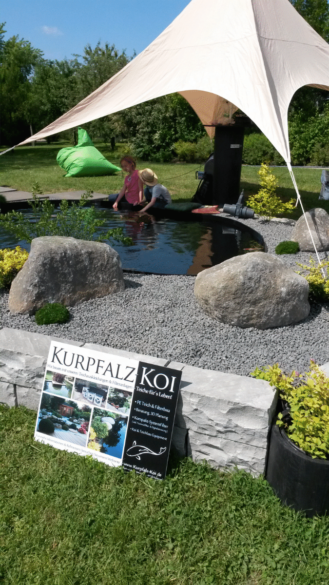 Messeaufbau LePetite Hockenheim Landesgartenschau