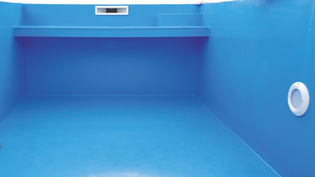 Poolauskleidung 8mm HDPE ( Bergstrasse )